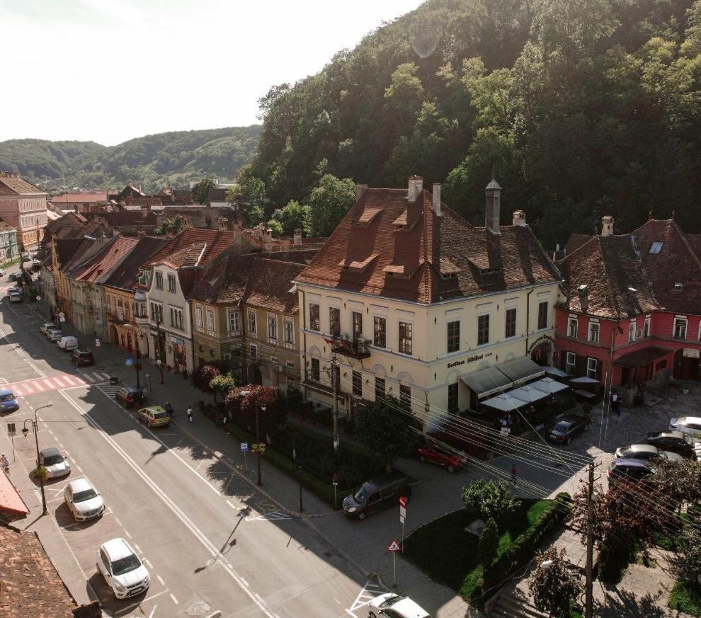 Pensiunea Gasthaus Alte Post Sighişoara Exteriör bild