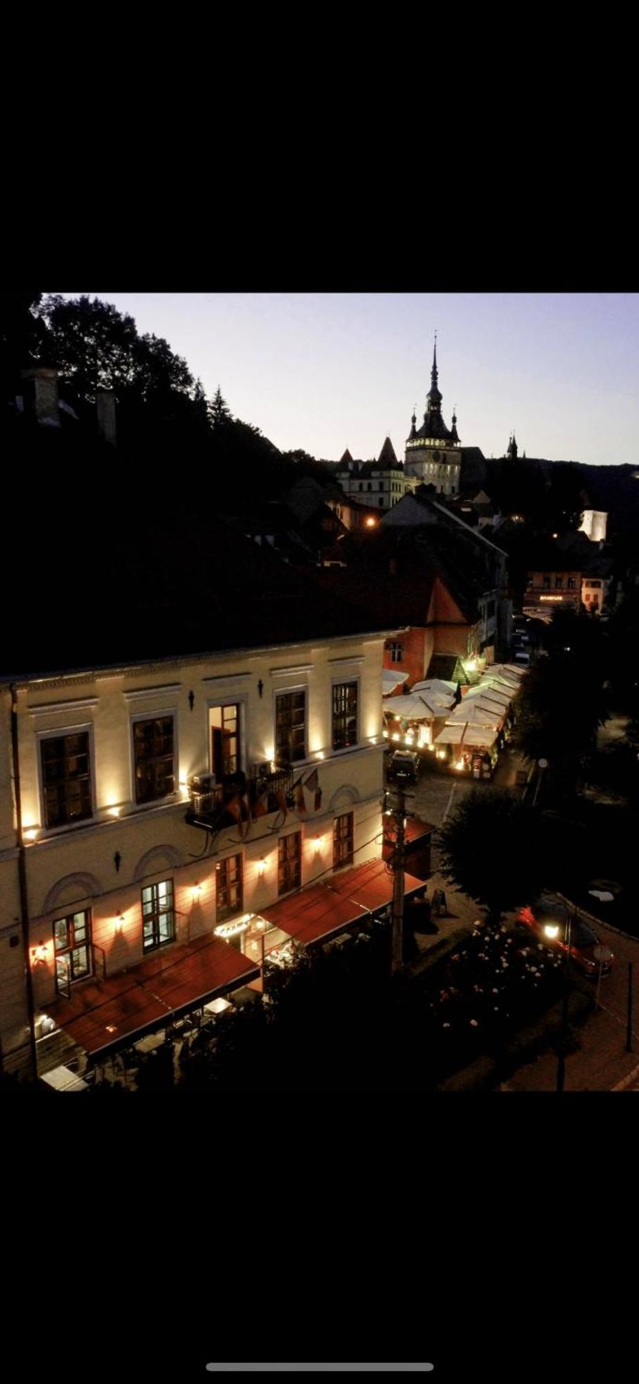 Pensiunea Gasthaus Alte Post Sighişoara Exteriör bild