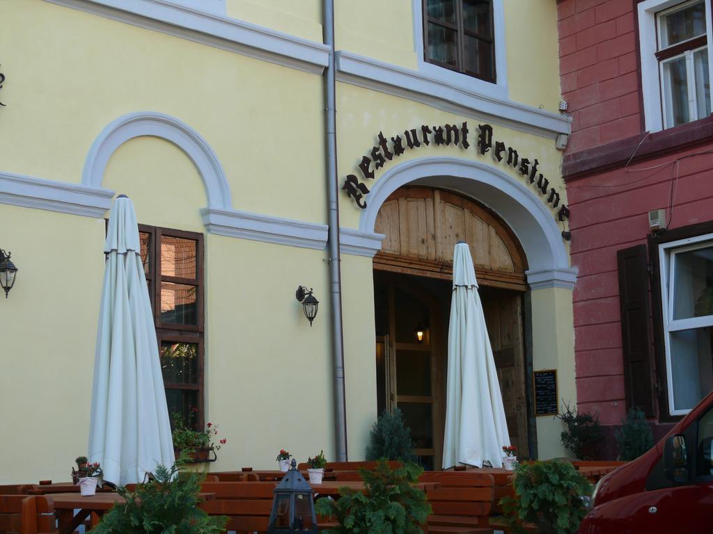Pensiunea Gasthaus Alte Post Sighişoara Exteriör bild