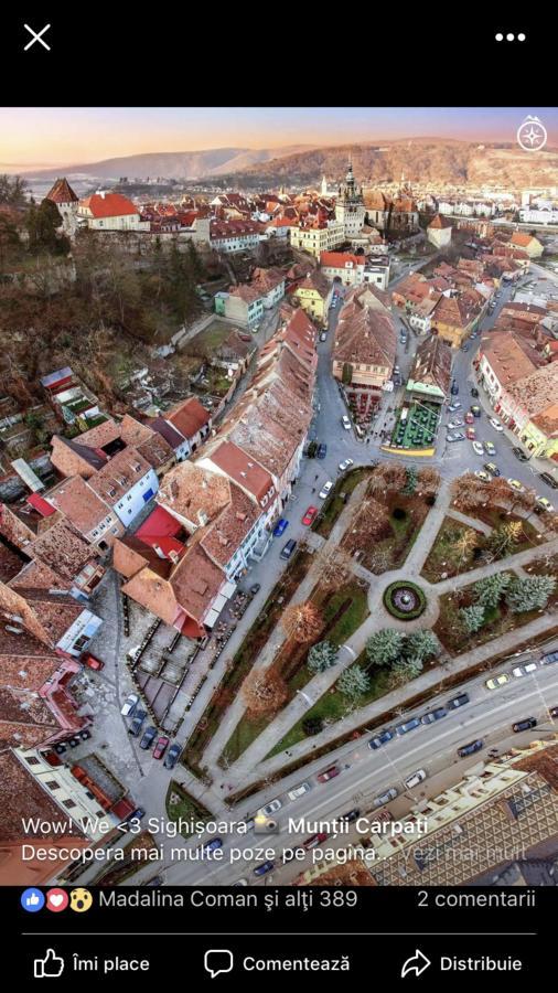 Pensiunea Gasthaus Alte Post Sighişoara Exteriör bild